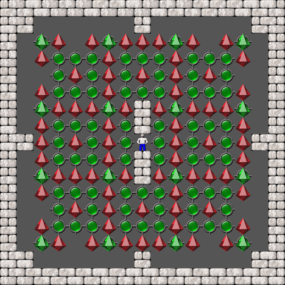 Сокобан Bugs509 collection уровень 381